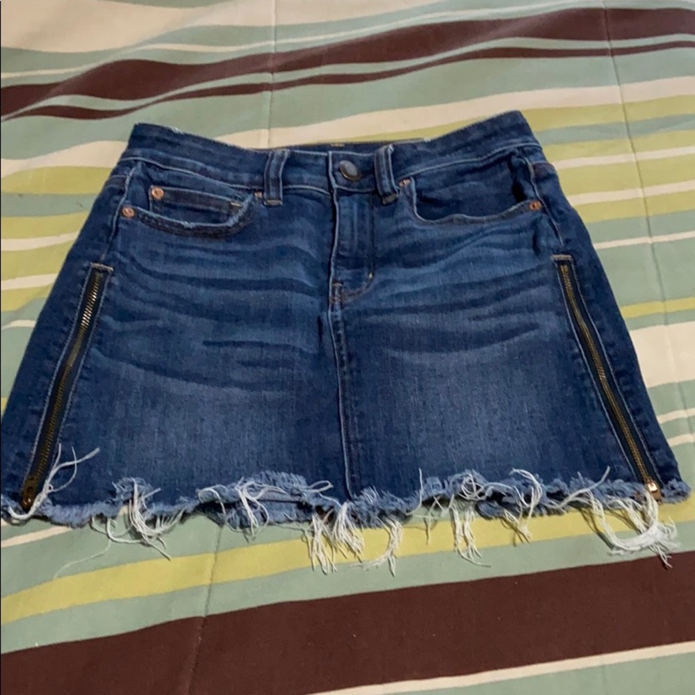 Denim Mini Skirt. EUC!